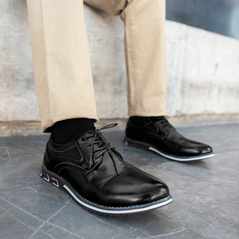 Comfortable Oxford Lisse Dress Shoe