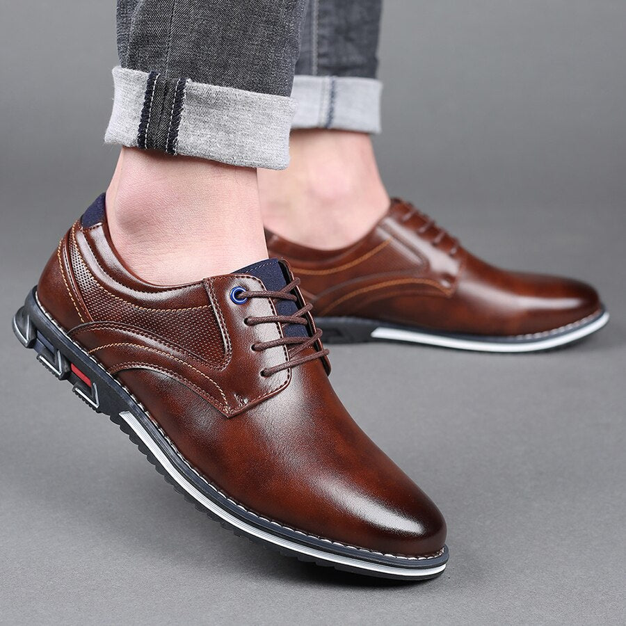 Comfortable Oxford Lisse Dress Shoe