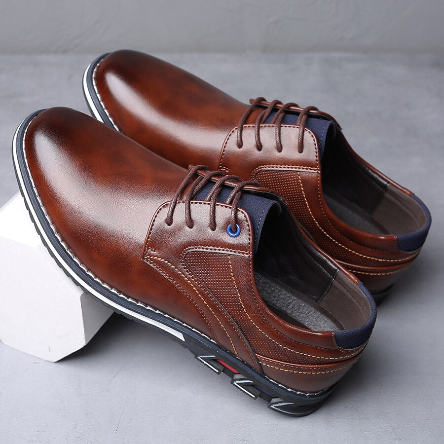 Comfortable Oxford Lisse Dress Shoe