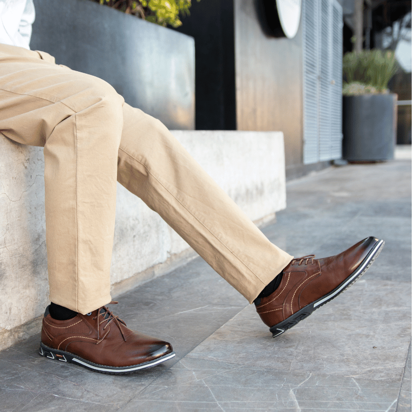 Comfortable Oxford Lisse Dress Shoe